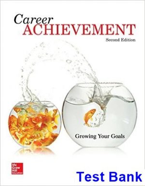 test bank for career achievement growing your goals 2nd edition by blackett