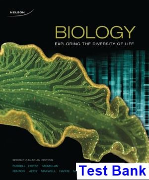 test bank for cdn ed biology exploring the diversity of life 2nd edition by russell