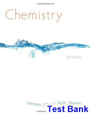 test bank for chemistry 10th edition by whitten