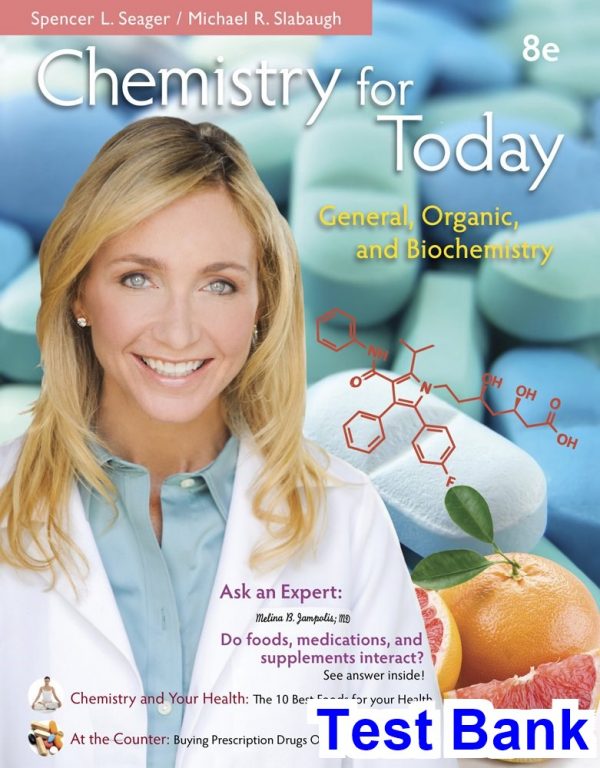 test bank for chemistry for today general organic and biochemistry 8th edition by seager