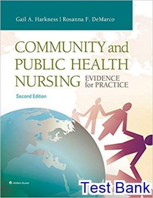 test bank for community and public health nursing 2nd edition by harkness
