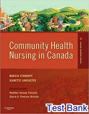 test bank for community health nursing in canada 2nd edition by stanhope lancaster
