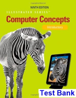 test bank for computer concepts illustrated introductory 9th edition by parsons