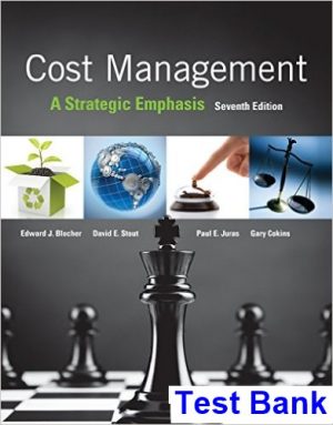 test bank for cost management a strategic emphasis 7th edition by blocher