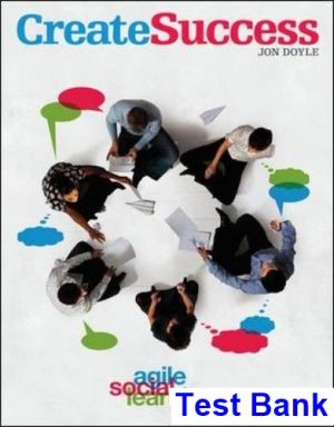 test bank for create success 1st edition by jon doyle