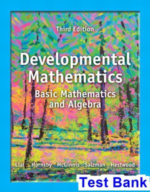 test bank for developmental math 3rd edition by lial