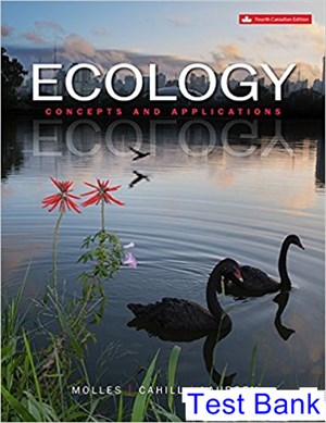test bank for ecology canadian 4th edition by molles ibsn 1259362191
