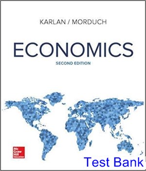 test bank for economics 2nd edition by karlan ibsn 1259193144