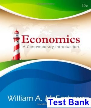 test bank for economics a contemporary introduction 10th edition by mceachern