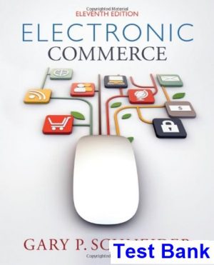 test bank for electronic commerce 11th edition by gary schneider