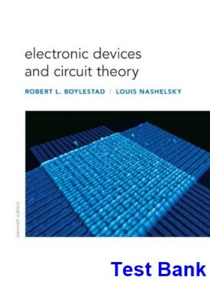 test bank for electronic devices and circuit theory 11th edition by boylestad