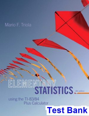 test bank for elementary statistics 6th edition by larson