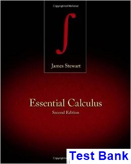 test bank for essential calculus 2nd edition by james stewart