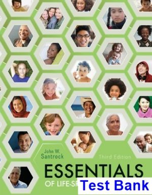test bank for essentials of life span development 3rd edition by santrock
