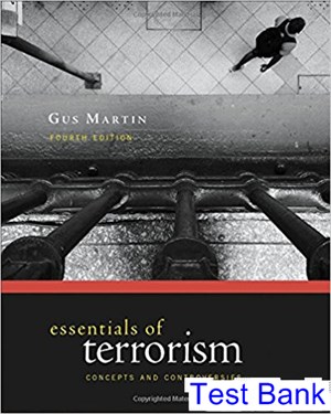 test bank for essentials of terrorism concepts and controversies 4th edition by martin ibsn 9781506330976