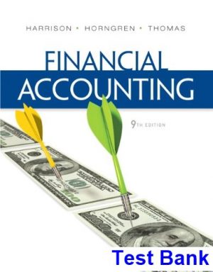 test bank for financial accounting 9th edition by harrison