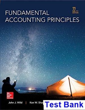 test bank for fundamental accounting principles 22nd edition by wild