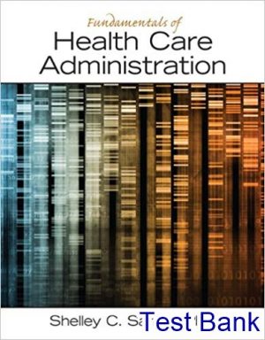 test bank for fundamentals of health care administration 1st edition by safian