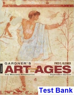 test bank for gardners art through the ages the western perspective volume i 14th edition by kleiner