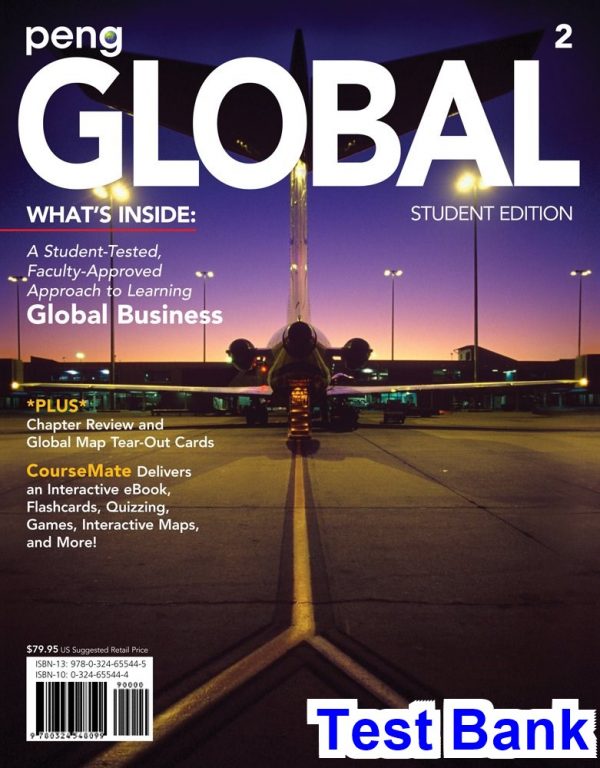 test bank for global 2nd edition by mike peng