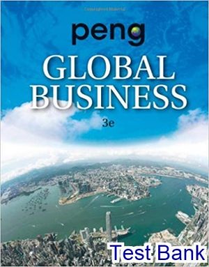 test bank for global business 3rd edition by mike