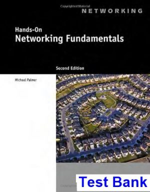 test bank for hands on networking fundamentals 2nd edition by michael palmer
