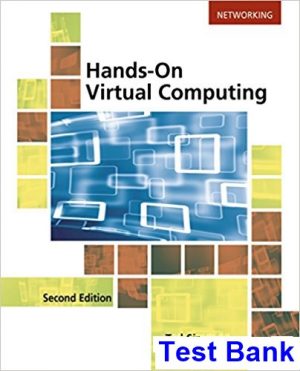 test bank for hands on virtual computing 2nd edition by simpson ibsn 9781337101936