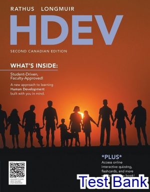 test bank for hdev canadian 2nd edition by rathus