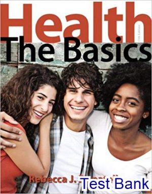 test bank for health the basics 11th edition by donatelle