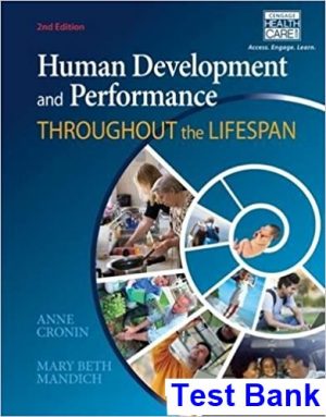 test bank for human development and performance throughout the lifespan 2nd edition by cronin ibsn 9781133951193