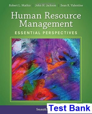 test bank for human resource management essential perspectives 7th edition by mathis