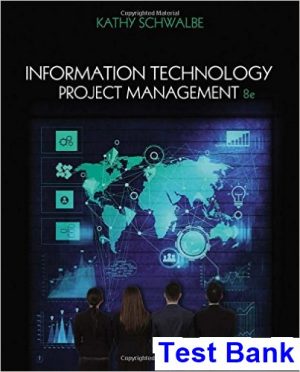 test bank for information technology project management 8th edition by kathy schwalbe
