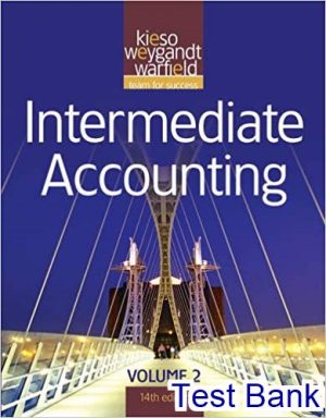 test bank for intermediate accounting 14th edition by kieso