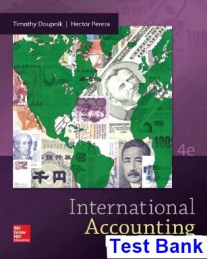 test bank for international accounting 4th edition by doupnik