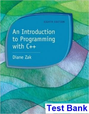 test bank for introduction to programming with c 4th edition by diane zak