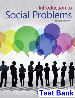 test bank for introduction to social problems 10th edition by sullivan ibsn 9780134126951