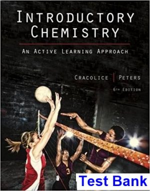 test bank for introductory chemistry an active learning approach 6th edition by cracolice ibsn 9781305079250