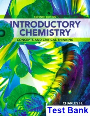 test bank for introductory chemistry concepts and critical thinking 7th edition by corwin