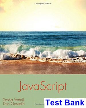 test bank for javascript the web warrior series 6th edition by vodnik