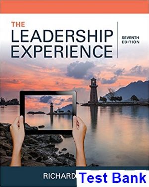 test bank for leadership experience 7th edition by daft ibsn 9781337102278