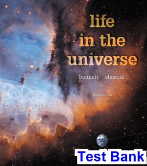 test bank for life in the universe 4th edition by bennett ibsn 9780134068404