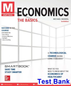 test bank for m economics the basics 3rd edition by mandel ibsn 0078021790