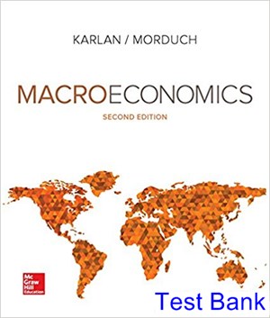 test bank for macroeconomics 2nd edition by karlan ibsn 1259813436