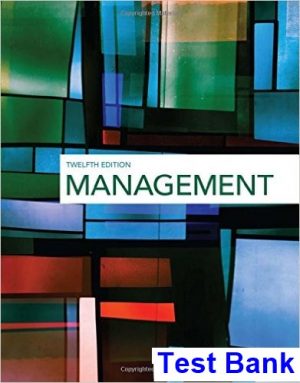 test bank for management 12th edition by griffin ibsn 9781305501294