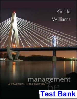 test bank for management a practical introduction 6th edition by kinicki