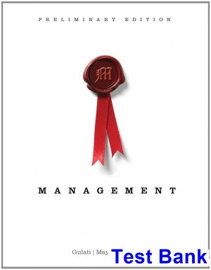 test bank for management preliminary edition 1st edition by gulati