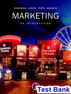 test bank for marketing an introduction canadian 6th edition by armstrong ibsn 9780134470528