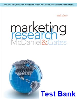 test bank for marketing research 10th edition by mcdaniel