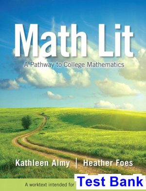 test bank for math lit 1st edition by almy