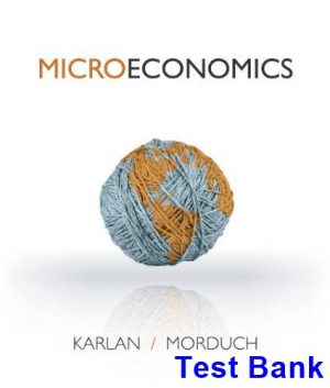 test bank for microeconomics 1st edition by karlan